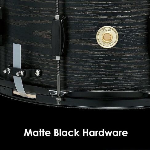 Tama Woodworks Snare Drum - 8 x 14-inch - Black Oak Wrap in Saudi Arabia