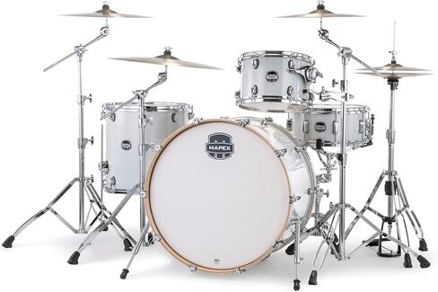 Mapex Mars 4-Piece Rock Shell Pack w/ 24" Bass Drum - Diamond Sparkle (MA446SDT) in Saudi Arabia