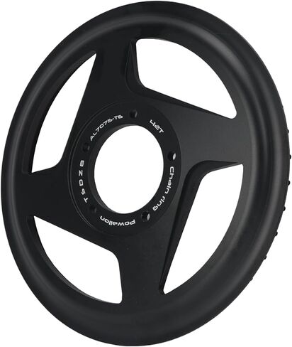 حلقة سلسلة 42T للمحرك المتوسط ​​TONGSHENG TSDZ8، حارس سلسلة مدمج، إزاحة أقل 4 مم مقارنة بسلسلة الأسهم 44T in Kuwait