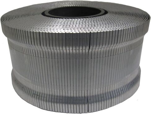 K-SWC7437-5/8, 5/8" Leg by 1-3/8" Roll Staples, 24,000 per Package, 6 coils x 4000 per Coil, SWC7437 Series Staples, Ideal for Folding Boxes, Complete Overlap, Copper Color in Kuwait