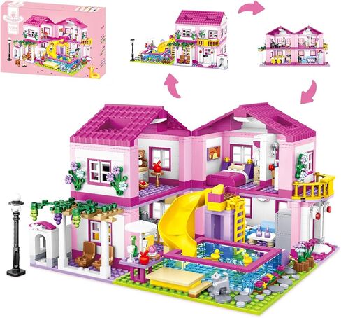 Dream Tree House Building President Tet Friends Construction Toy Toy 504 Pieces Gifts for Girls Teens Kids Agees Vense 6+ in Kuwait