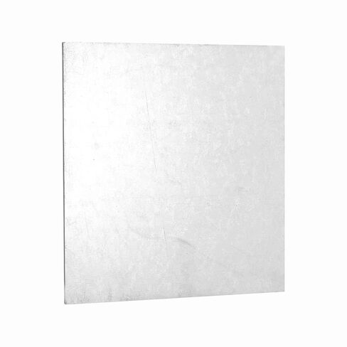 MECCANIXITY 4 Pcs 5/64" Hot Rolled Steel Sheets, 2" x 2" Steel Plate Base Metal Sheet (50x50x2mm) for Structural Support Construction Boards Industrial Use Machinery Manufacturing, Silver in Saudi Arabia