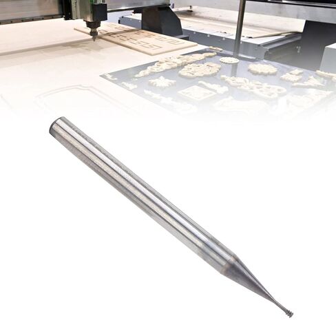 Fydun موضوع قاطعة المطحنة التنغستن الصلب 3 الأسنان متري CNC أداة اليد M1.6x0.35xD4x50 للخيوط الدقيقة in Saudi Arabia