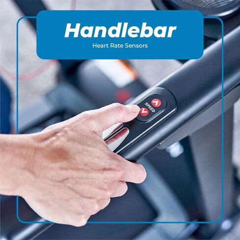 Echelon Stride Treadmill , Smart Foldable, 300 Lb Capacity, Motorized Incline, Comfortable Air Cushioning Deck , Elevate Home Workouts, Easy Storage, USB Charging Port + 30-Day Free Membership in Kuwait