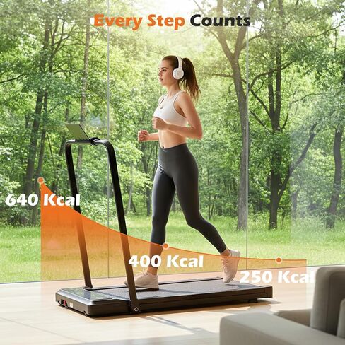 NEWBULIG وسادة المشي تحت المكتب، حلقة مفرغة كهربائية محمولة مدمجة للمشي مع جهاز تحكم عن بعد للمكتب المنزلي، آلة لياقة بدنية هادئة in Kuwait