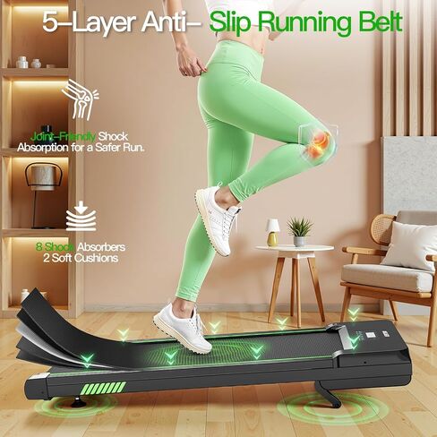 وسادة المشي Akluer مع انحدار تلقائي بنسبة 12%، أجهزة مشي تحت المكتب للمنزل والمكتب، وسادة مشي محمولة هادئة بقوة 2.5 حصان مع تطبيق ذكي وطرق ذات مناظر خلابة ومكبر صوت بلوتوث للمشي لمسافات طويلة في المنزل in Kuwait