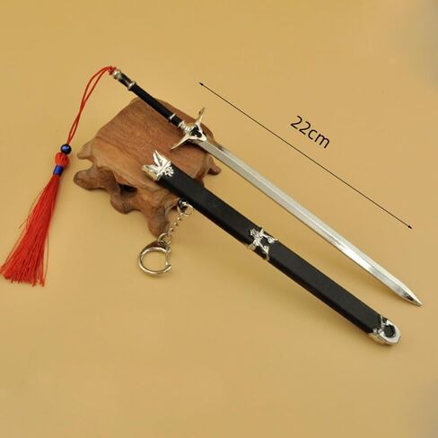 نموذج سبيكة السيف المتحرك المحيطي مع سيف الغمد (أسود/أ) in Kuwait