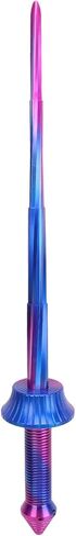 Pongnas Portable Spiral Retractable Telescopic Sword, 3D Printing, Lightweight, Fun to Play, Space Saving Retractable Sword Toy for Stress Relief (Gradient) in Saudi Arabia