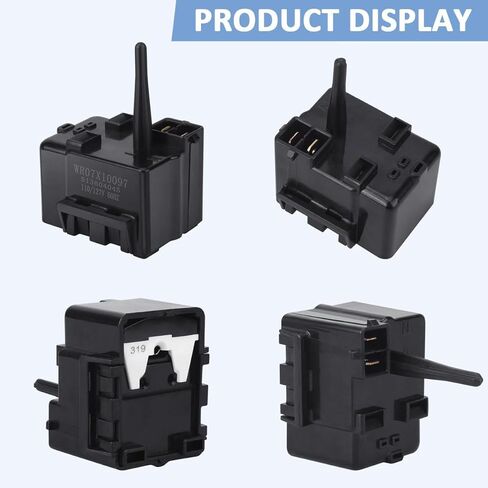 WR07X10097 لاستبدال مرحل ضاغط الثلاجات GE وتجميع التحميل الزائد، يستبدل 1265640 PS1766101 AP4300623 513604045 in Kuwait
