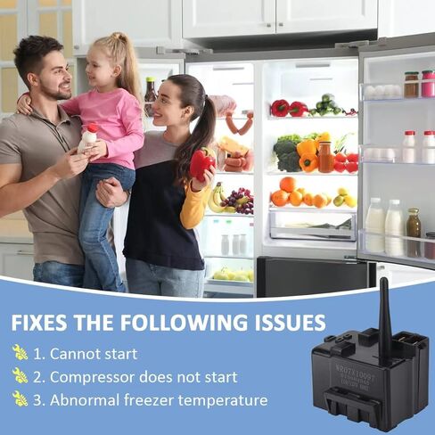 WR07X10097 لاستبدال مرحل ضاغط الثلاجات GE وتجميع التحميل الزائد، يستبدل 1265640 PS1766101 AP4300623 513604045 in Kuwait