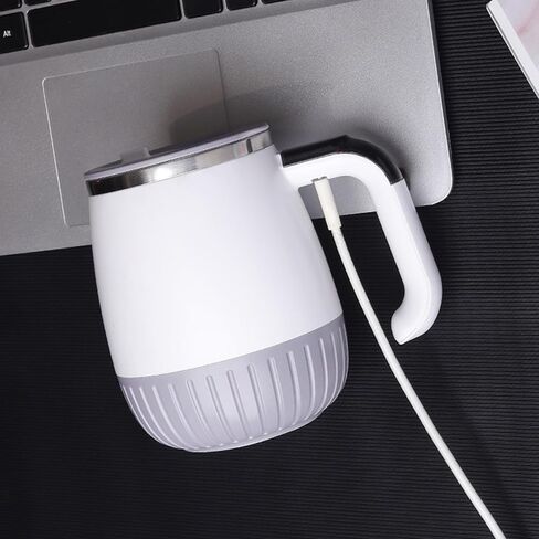 Automatic Drink Mixer with 200mAh Battery Cup Stainless Steel Food Grade Temperature Display Stirring Mug Intelligent Stirring Travel Mug for Hot/Cold Drink in Saudi Arabia