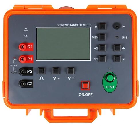 Equipotential Bonding Resistance Meter 30.00KΩ for Measuring Resistance of The Connection Conductors Between Various Electrical Equipments and Earth Ground,The DC Resistance of Transformers in Saudi Arabia