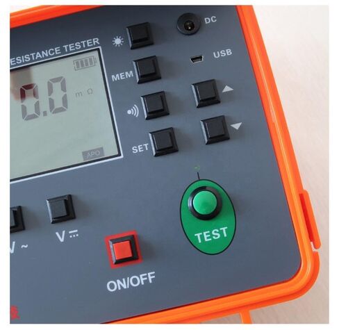 Equipotential Bonding Resistance Meter DC Tester 30.00KΩ for Measuring The Contact Resistance of Switches and Socket Contacts,Coils,Metal Wires,Welding Points and Other Low-Value Resistances in Saudi Arabia