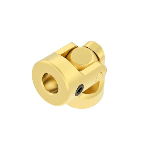 Mini Coupling Brass Universal Joint 3mmx3mm Diameter 7mm Length 13mm Model Ship Coupler Gimbal 1Pcs in Saudi Arabia