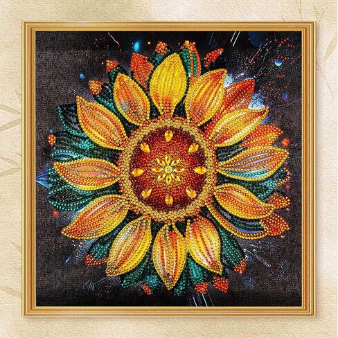 DIAMONDOUBLE Diamond Painting Kits for Adults with Diamond Art Supplies, Colorful Diamond Art for Wall Decor, 12x12 Inch in Saudi Arabia