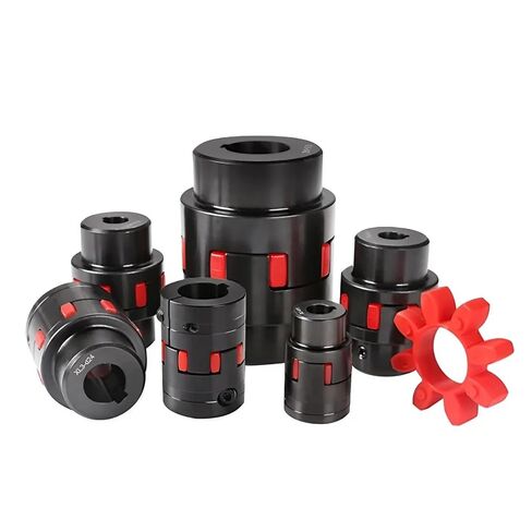 XL5 D94L126 نوع المشبك تتحمل From14mm إلى 55mm CNC موتور Ballscrew الفك العنكبوت البرقوق الصلب مقرنة العمود اقتران مرن (14x20) in Kuwait