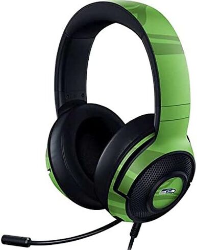 Skinit Decal Skin Compatible with Razer Kraken X Gaming Headset - Officially Licensed NFL Seattle Seahawks Double Vision Design in Saudi Arabia