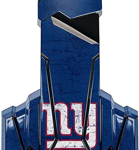 غلاف Skinit متوافق مع سماعة الألعاب BENGOO G9000 - تصميم مرخص رسميًا من NFL New York Giants in Saudi Arabia
