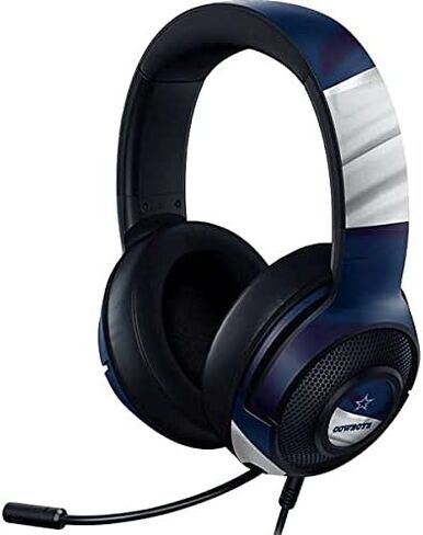 Skinit Decal Skin Compatible with Razer Kraken X Gaming Headset - Officially Licensed NFL Dallas Cowboys Design in Saudi Arabia