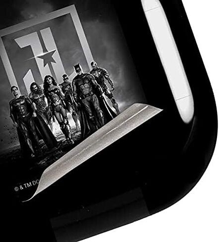 Skinit Decal Audio Skin Compatible with Samsung Galaxy Buds Pro - Officially Licensed Warner Bros Justice League Black and White Design in Saudi Arabia
