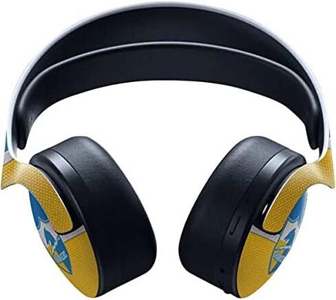 Skinit Decal Gaming Skin Compatible with Pulse 3D Wireless Headset for PS5 - Officially Licensed NFL Los Angeles Chargers Vintage Design in Saudi Arabia