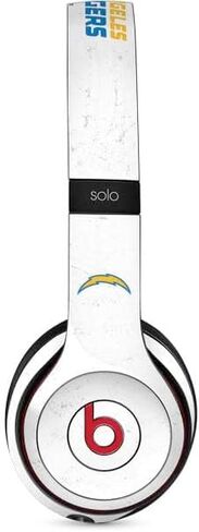 غلاف صوتي من Skinit متوافق مع Beats Solo 3 Wireless - شواحن مرخصة رسميًا من NFL Los Angeles - تصميم بديل متعثر in Saudi Arabia