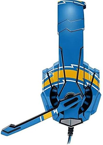 Skinit Decal Skin Compatible with BENGOO G9000 Gaming Headset - Officially Licensed NFL Los Angeles Chargers Large Logo Design in Saudi Arabia