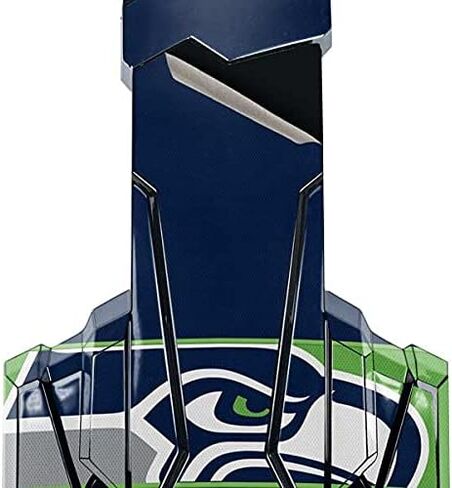 غلاف Skinit متوافق مع سماعة الألعاب BENGOO G9000 - تصميم بلوك منطقة NFL Seattle Seahawks المرخص رسميًا in Saudi Arabia