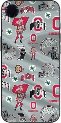Skinit Decal Phone Skin Compatible with iPhone 16e - Officially Licensed Ohio State University OSU Logo Design in Saudi Arabia