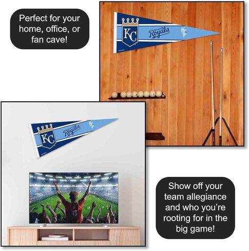 WinCraft Royals Powder Blue Full Size Pennant Flag in Kuwait