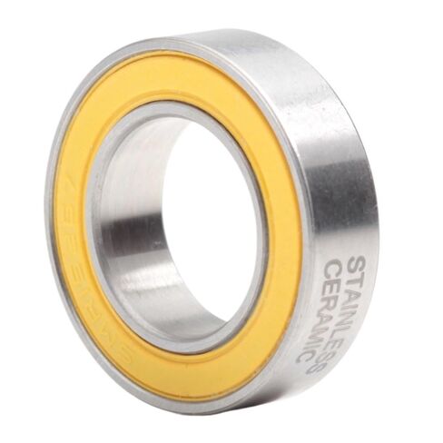 15267-2RS الفولاذ تحمل 15*26*7mm 1 قطعة ABEC-3 15267 RS دراجة محور الجبهة الخلفية محاور عجلة SC 15 26 7 كرات سيراميك محامل in Saudi Arabia