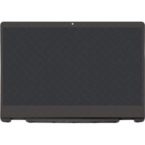 LCDOLED Replacement for HP Pavilion x360 m 14m-dh0xxx 14m-dh1xxx 14m-dh0001dx 14m-dh0003dx 14m-dh1001dx 14m-dh1003dx FullHD 1920x1080 IPS LCD Panel Touch Screen Digitizer Assembly Bezel with Board