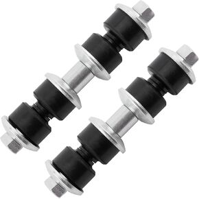 BOXI 2pcs Rear Stabilizer Sway Bar End Link Set Fit for Ford Focus 2000 2001 2002 2003 2004 2005 2006 2007 2008 2009 2010 2011 / for Mazda Protege 1990 1991 1992 1993 1994 | K90130