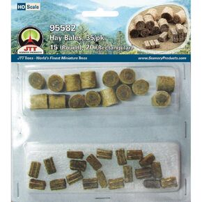 HO Hay Bales, 1/2" (35)