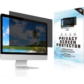 17 Inch Computer Privacy Screen Filter for Desktop Widescreen Monitor 16:10 Aspect Ratio - Anti-Glare - Blocks 96% UV - Anti-Scratch