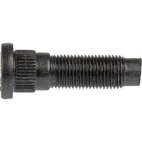 Dorman 610-447 1/2-20 Serrated Wheel Stud - .627 In. Knurl, 1-7/8 In. Length Compatible with Select Jeep Models, 10 Pack