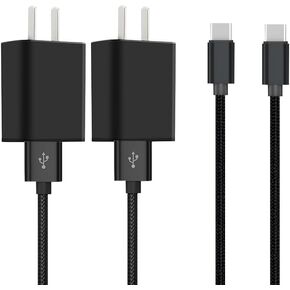 2Pack Charger Replacement for Fire HD 10 Tablet, Compatible with Fire 7 Tablet, Replacement for Kindle Fire 10, Fire hd 8, Amazon Fire Tablet 10 Cable Fast Charging Cord, Samsung Galaxy Tab A