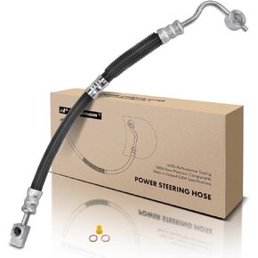A-Premium Power Steering Hose Pressure Line Hose Assembly Compatible with Nissan Sentra 200SX 1995 1996 1997 1.6L 2.0L Pump To Gear