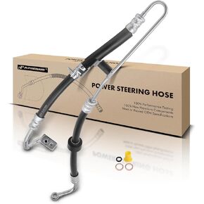 A-Premium Power Steering Pressure Hose Line Assembly Compatible with Mini Cooper 2002 2003 2004 2005 2006 2007 2008, 1.6L, Pump To Gear