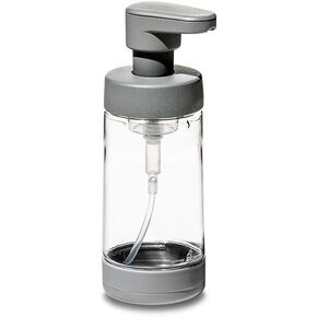 محطة صابون رغوية من Madesmart، مجموعة ملابس الحوض، حجرة جيدة التهوية، صديقة للبيئة، مصممة هندسيًا، قاعدة ناعمة الإمساك، صغيرة، كربون in Kuwait