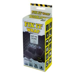 Fix It Wrap 2 INCH X 50 inch | Exhaust Heat Tape and Repair Wrap | Strong Fiber Weld Fix Reinforcement Repair -2 Pack