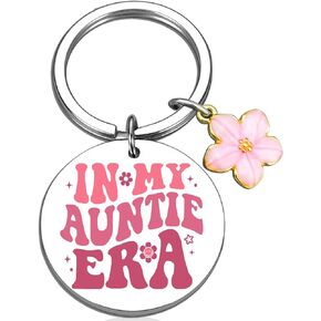 Auntie Gift Ideas Keychain Aunt Gifts from Niece Nephew Best Aunt Gift Mothers Day Birthday Christmas Gift For Aunt New Aunt