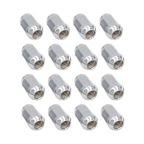 Golf Cart Chrome Lug Nuts fits Yamaha/GEM Models 12MMx1.25-Pack of 16
