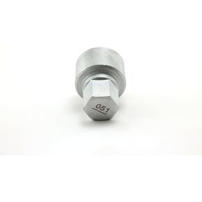 TEMO #59 Wheel Lock Lugnut Anti-Theft Lug Nut Screw Removal Socket Key S3055 for BMW Vehicles