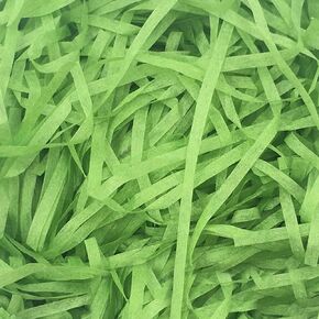 Jremreo 8 oz / 250g Easter Grass Basket Filler Bulk, Vibrant Green Crinkle Cut Paper Shred for Gift Baskets, Egg Stuffing, Spring Party Supplies, Birthday, Wedding, Baby Shower Decorations