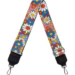 Print Purse Strap Replacement Crossbody for Women Men Adjustable Wide Strap for Purses Shoulder Canvas Bag