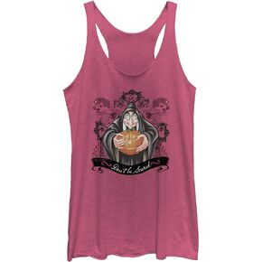 Disney Women's Princess No Scare Tri-Blend Racerback Layering Tank
