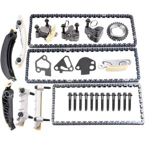OCPTY Timing Chain Kit fits for 9-0753SX TS1004 for Buick Enclave LaCrosse for Cadillac CTS SRX STS 3.2L 2.8L 3.0L 3.6L 2008 2013
