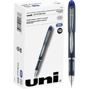uniball™ Jetstream Ballpoint Pens, Medium Point (1.0mm), Black, 4 Pack