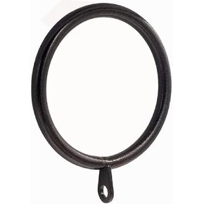 Curtain Ring Metal 2.0 inch Inner Diameter with Flat Eyelets fit up 1.5 inch Rod (Oil Rubbed Bronze-28PCS)